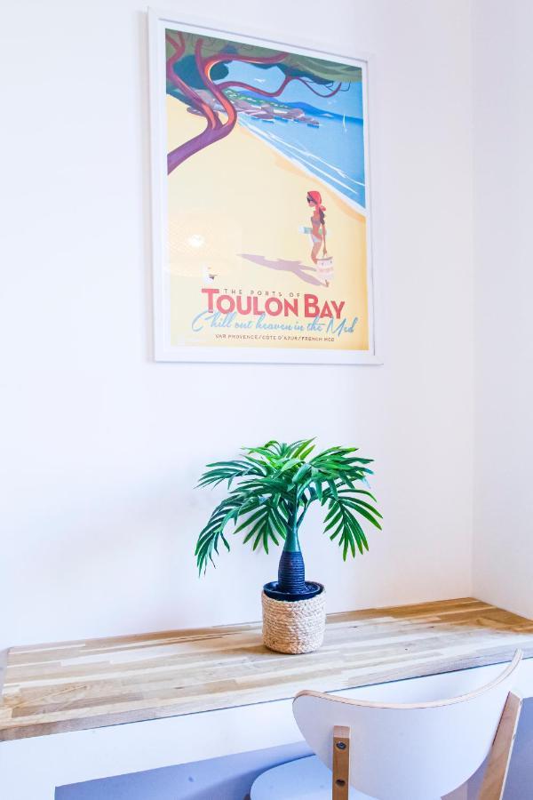 La Cle Studio Clim, Wifi, Gare Et Port De Тулон Экстерьер фото